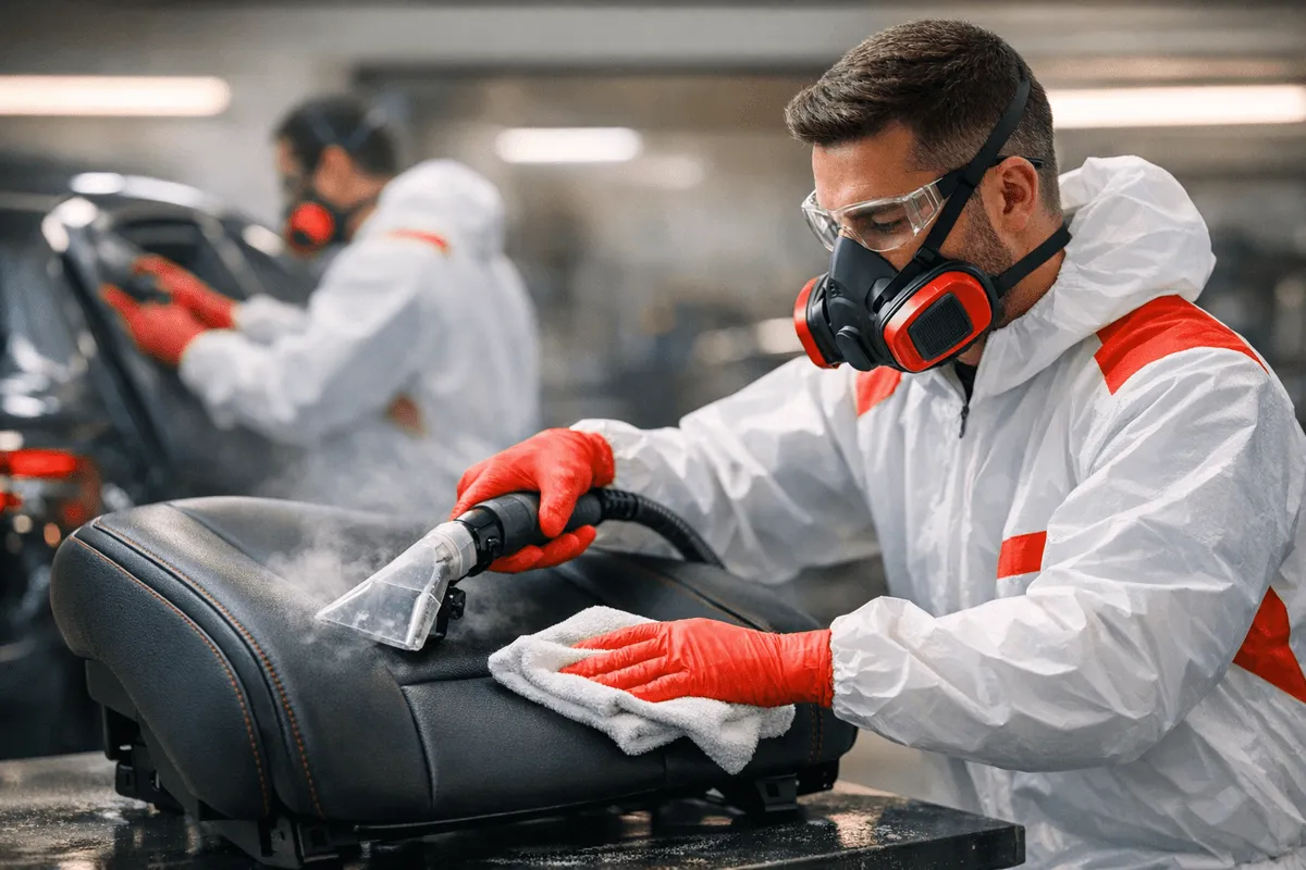 Content Cleaning service by Route 6 Auto Body