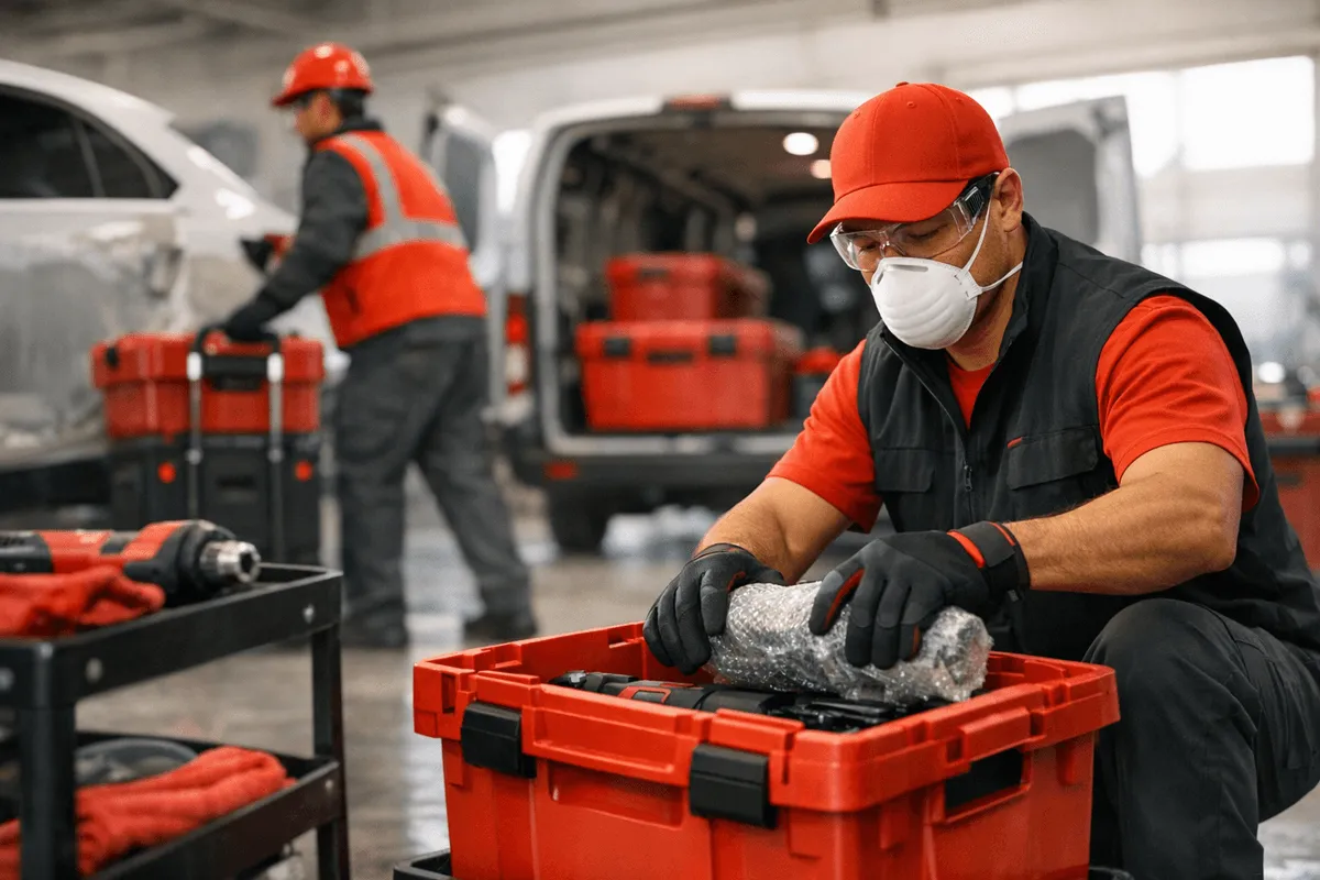 Pack-Out Services service by Route 6 Auto Body