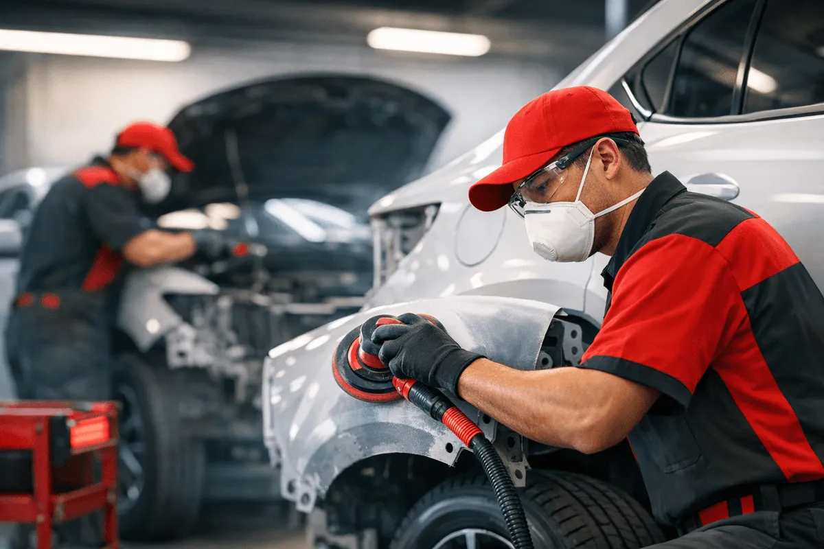 Reconstruction service by Route 6 Auto Body